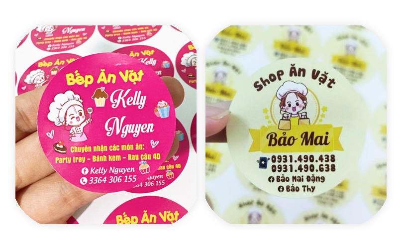 in tem dán ly nhựa